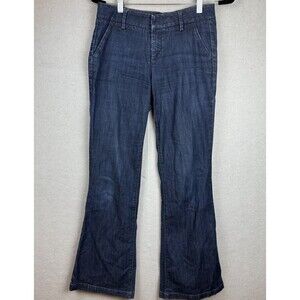 Level 99 Newport Wide Leg Low Rise Jeans Y2K Stretch Soft Denim 27 Women